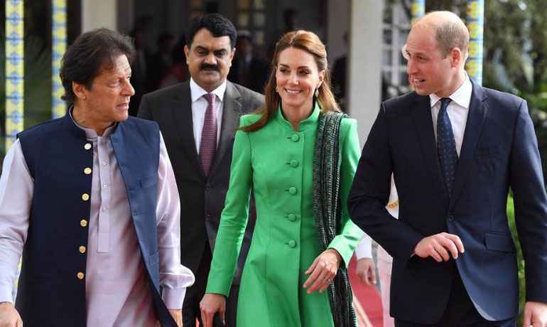 The Royal visit Pakistan